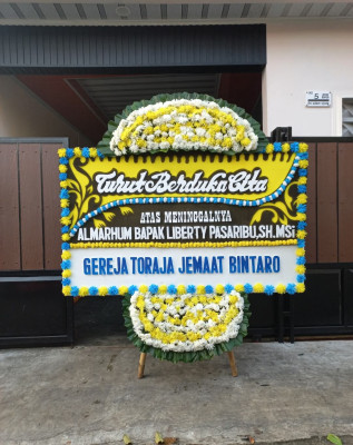 Papan Bunga Duka di Kutai Barat
