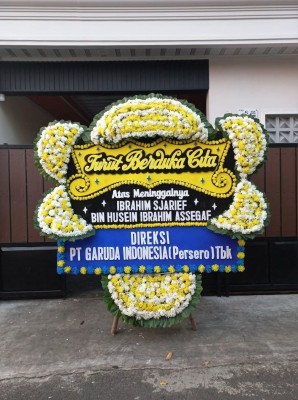 Papan Bunga Duka di Kutai Barat