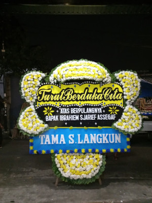 Papan Bunga Duka di Kutai Barat